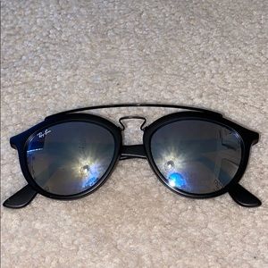 Ray ban double bridged sunglasses.